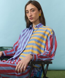 Camisa rayada yorugua multicolor