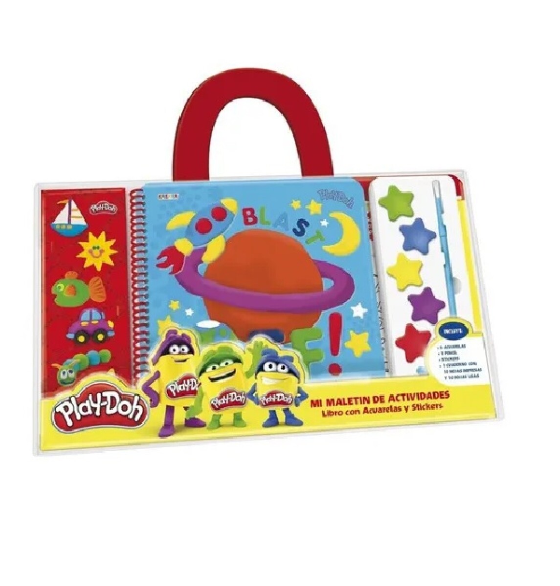Libro de Acuarelas y stickers 