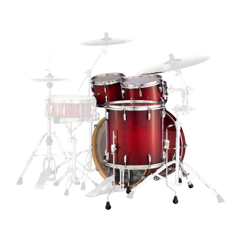 Batería Pearl Session Studio Select Crimson Burst 4 Cuerpos Sin Redoblante Batería Pearl Session Studio Select Crimson Burst 4 Cuerpos Sin Redoblante