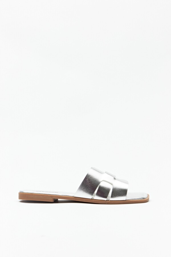SANDALIA RAPS Plateado