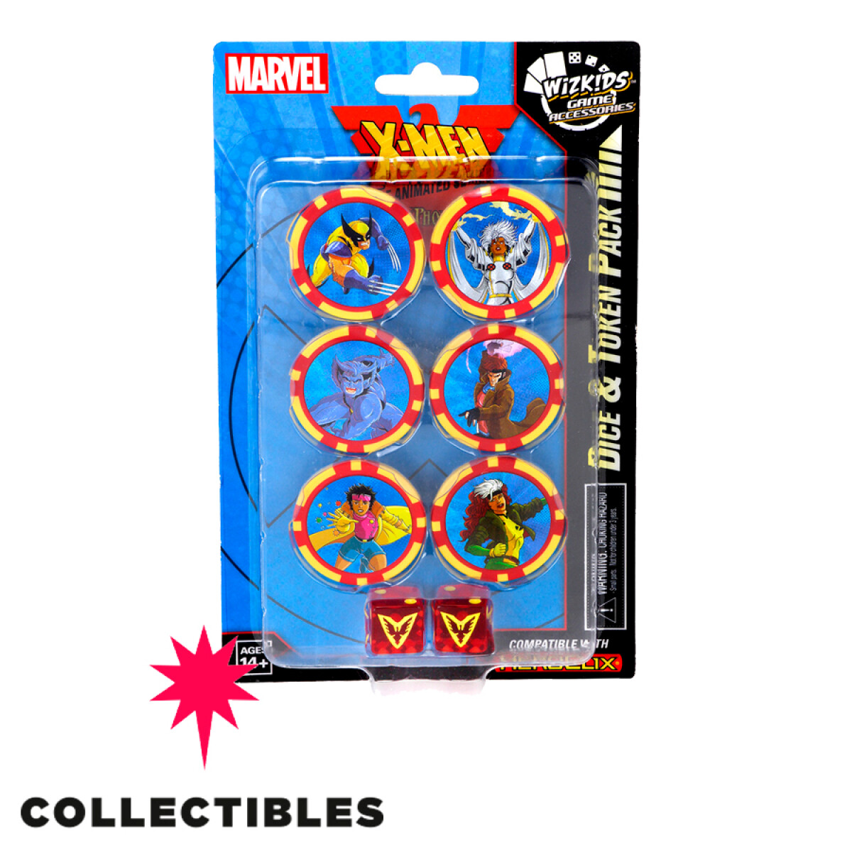 Marvel HeroClix: X-Men the Animated Series, the Dark Phoenix Saga Dice and Token Pack -Disponible 15/11/19 