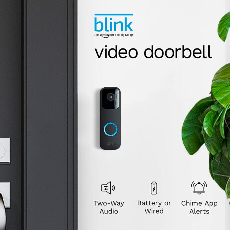 Timbre Con Video Blink Visión Nocturna Wifi 1080p 001