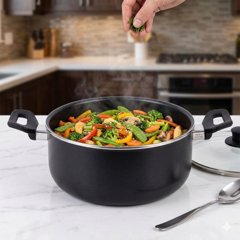 CACEROLA ANTIADHERENTE SAMURAI AMERCOOK • 46cm CACEROLA ANTIADHERENTE SAMURAI AMERCOOK • 46cm