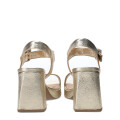 Sandalias de Mujer Bottero Taco Dorado