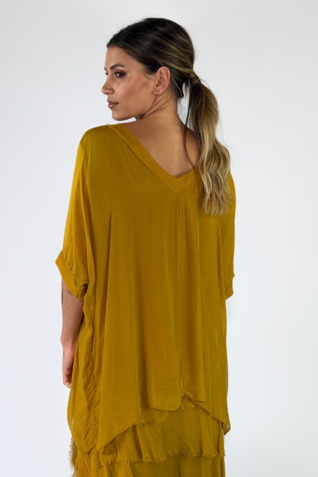 BLUSA VERONA Mostaza