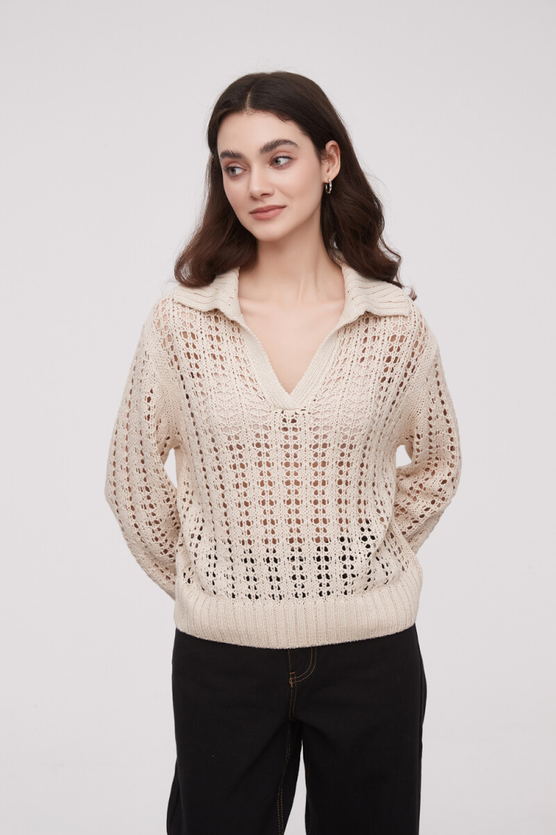 Sweater Ferney - Crudo / Natural 