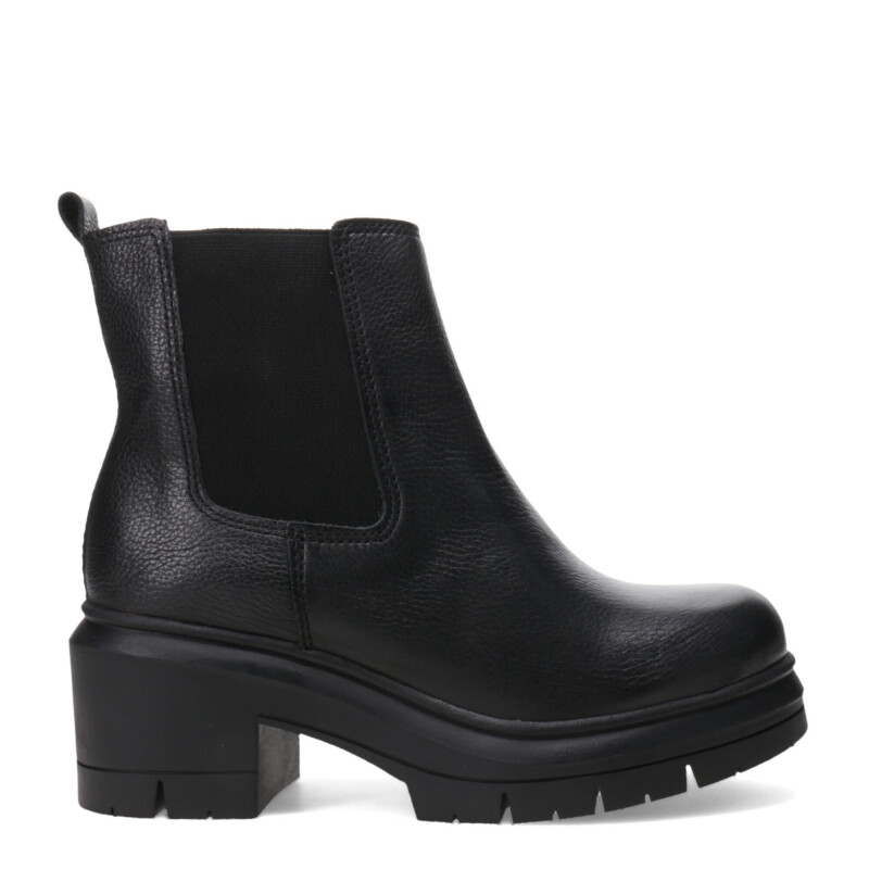 Botas de Mujer Bottero BORY elastico de Cuero Negro