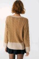 Sweater Mix Camel/Beige
