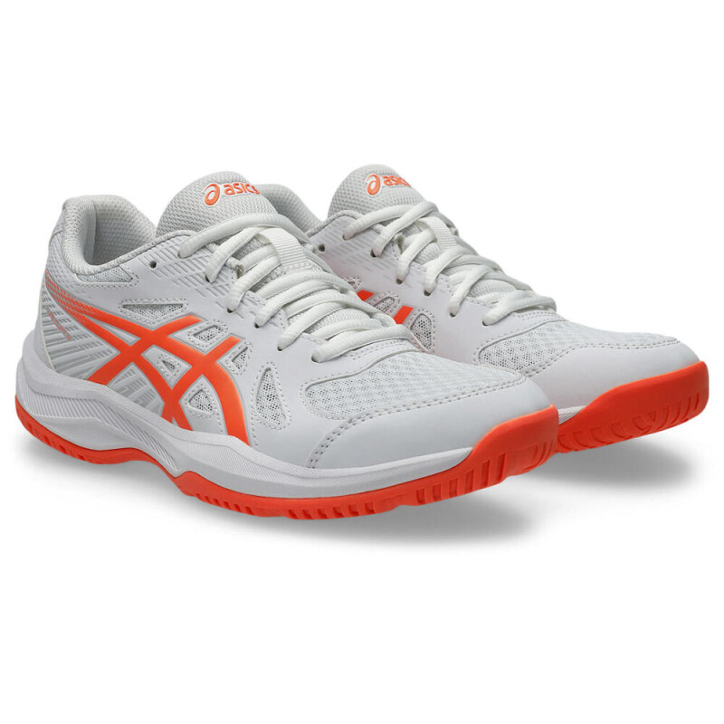 Zapatillas Vóley Upcourt 6 Mujer White/vivid Coral
