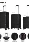 Valija rígida Discovery Mediana 24" Negro