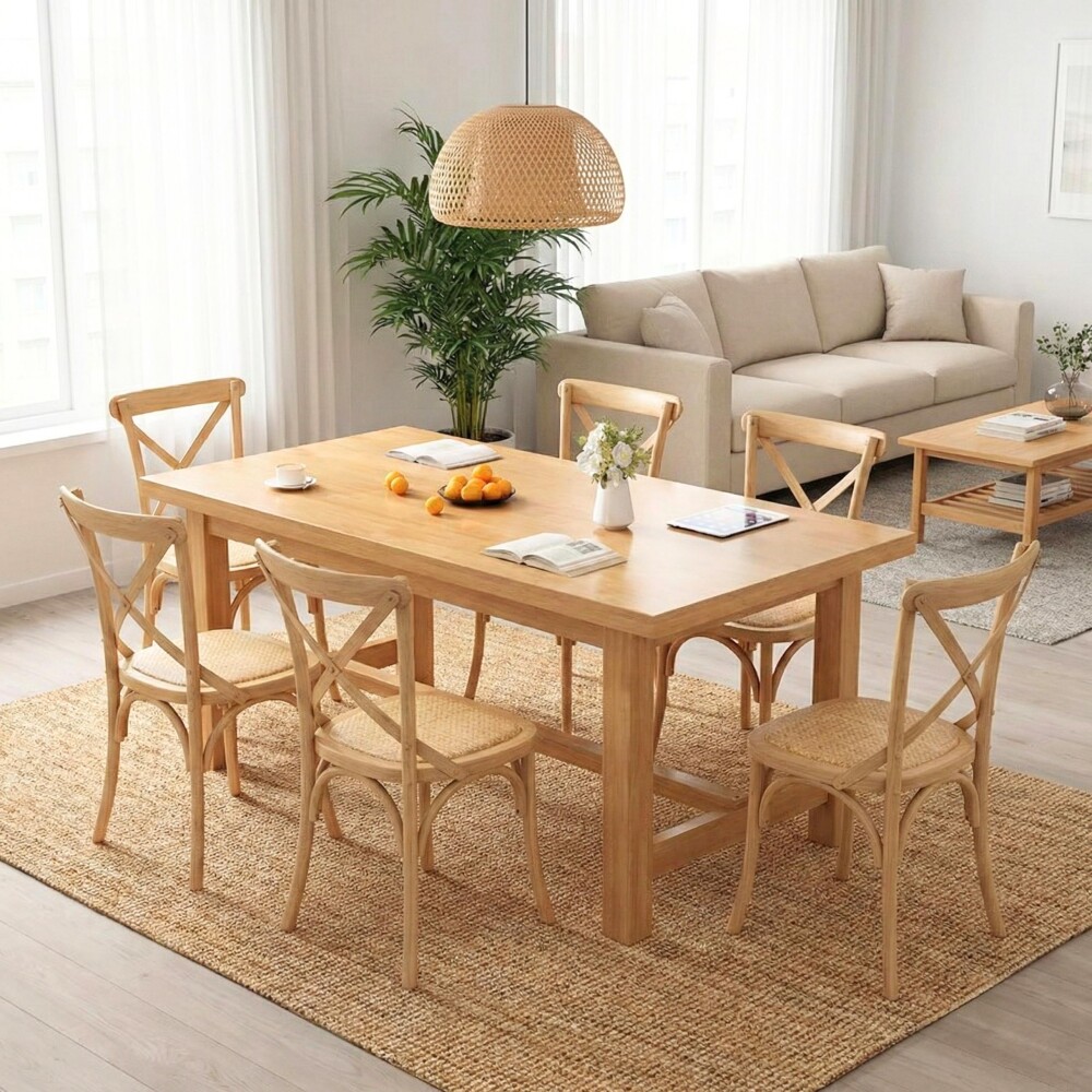 Mesa de comedor Madera Maciza Toronto 180 cm Mesa de comedor Madera Maciza Toronto 180 cm