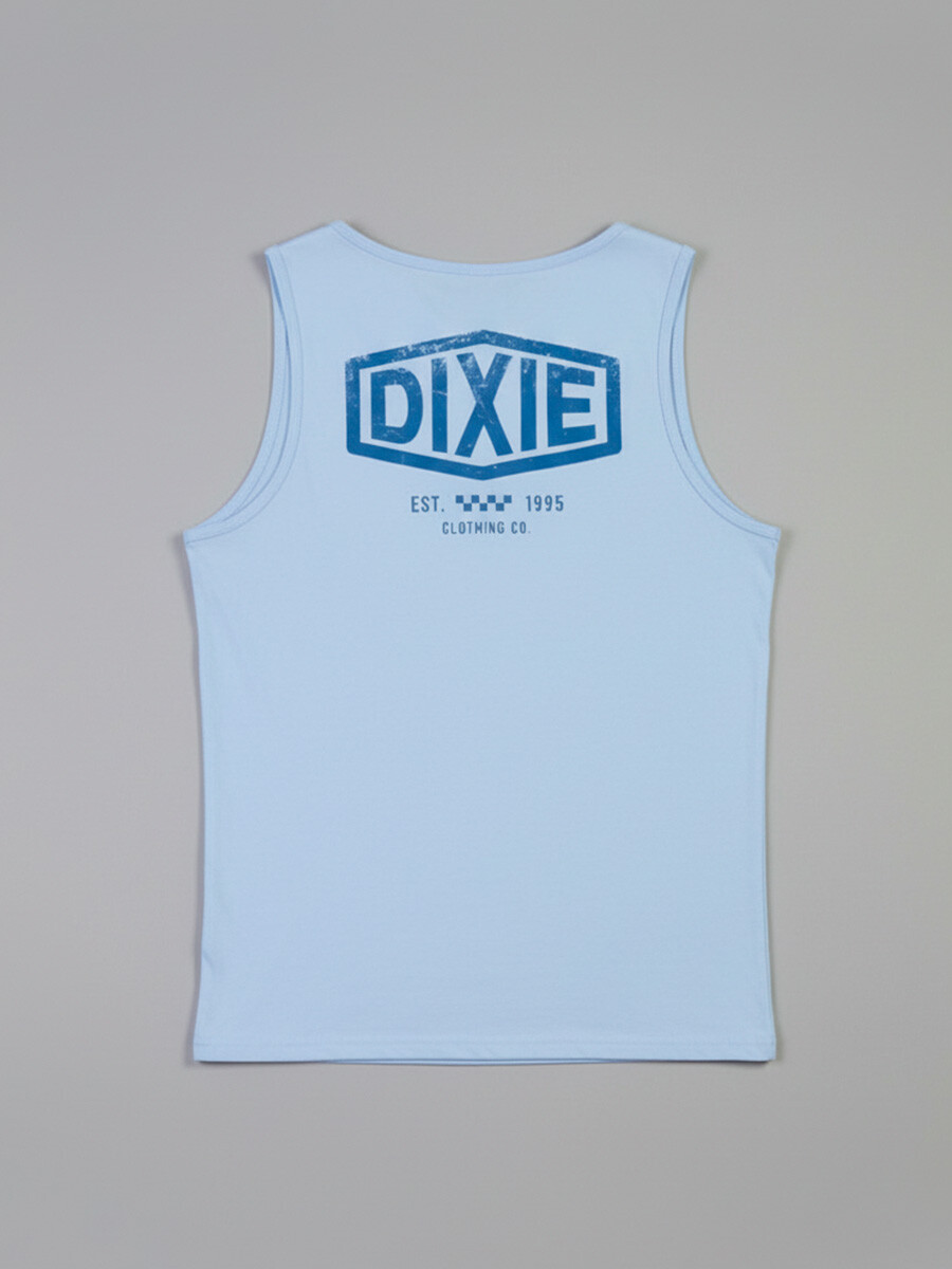 MUSCULOSA TUNEO DIXIE Celeste