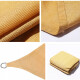 Toldo vela triangulo impermeable 5x5x5 mts BEIGE