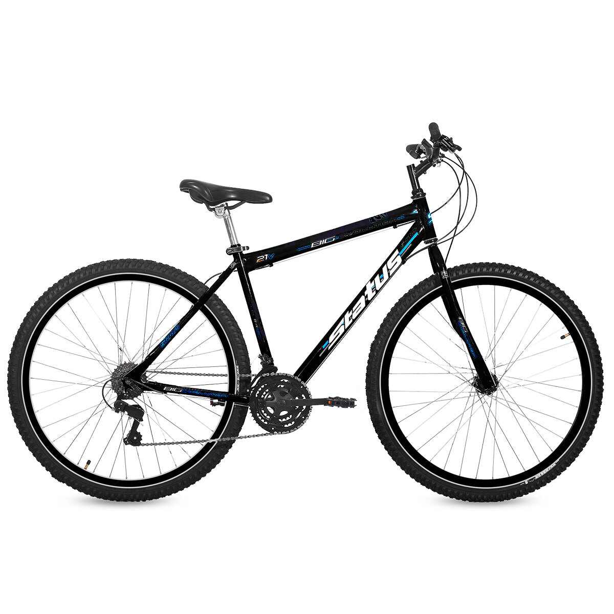 Bicicleta Montaña Rodado 29 C/ 21 Velocidad Premium - Negro 