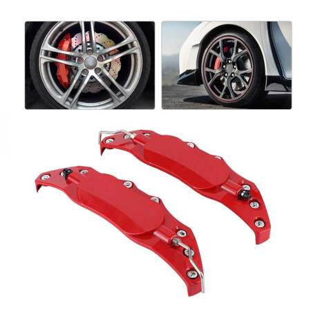 ACCESORIO EXTERIOR - CUBRE CALIPER DE FRENO 18CM ROJO JGO.X2 WESTON ACCESORIO EXTERIOR - CUBRE CALIPER DE FRENO 18CM ROJO JGO.X2 WESTON