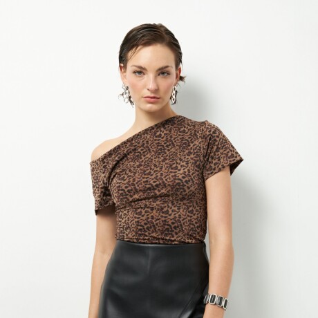 TOP MYANMAR Animal Print