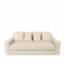 Sofá Sand, 3 Cuerpos Beige