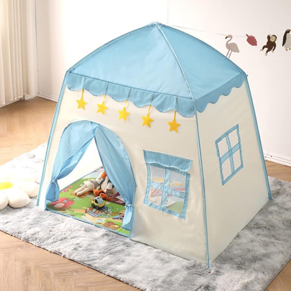 Carpa Infantil Plegable Casita Azul