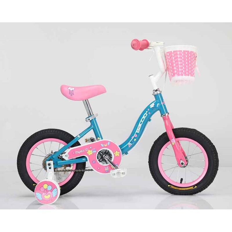 Bicicleta Baccio R.12 Niña Mystic Turquesa/fucsia