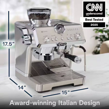 Cafetera DeLonghi La Specialista Prestigio EC9355.M Negra/Plateada