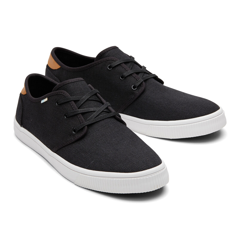 Heritage Canvas Sneakers - Hombre Black