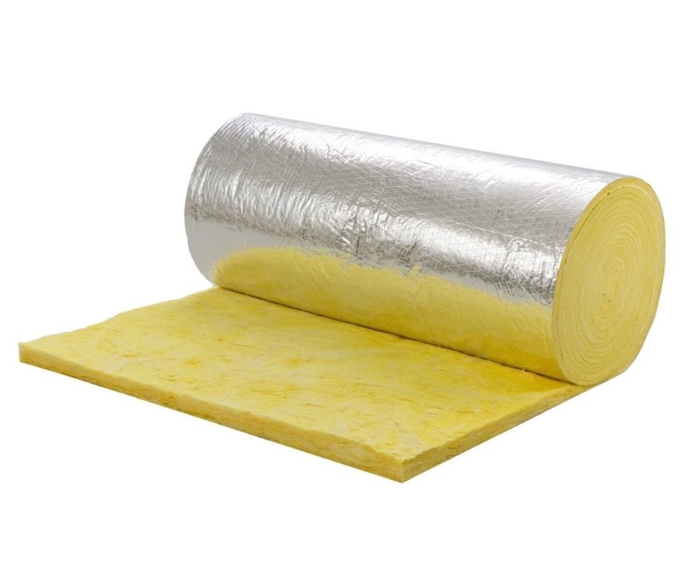 Lana de vidrio 18m² con aluminio 