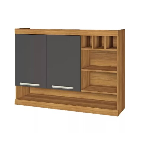 Aéreo Burguesa 120 Gris 2 Puertas y bodega Aéreo Burguesa 120 Gris 2 Puertas Y Bodega