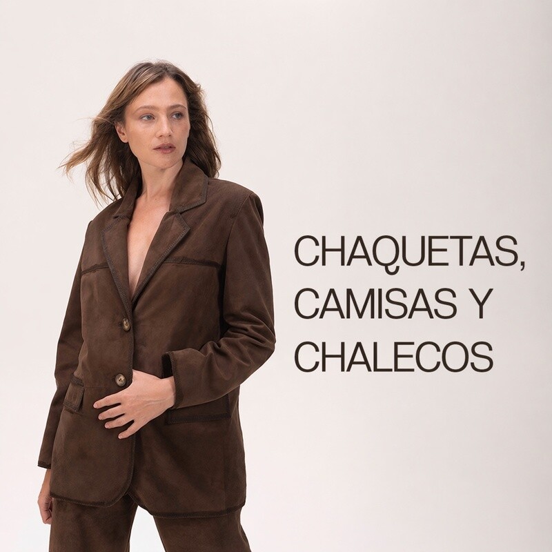 CHAQUETAS, CAMISAS Y CHALECOS