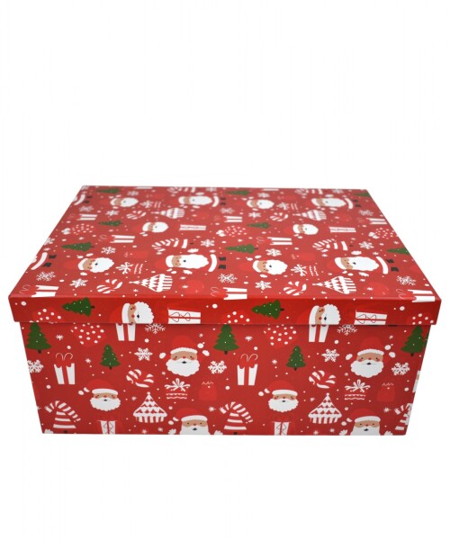 Caja Rigida Navidad 28 x 37 x 16 Diseño 3