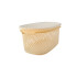 OUTLET Canasto organizador c/ tapa 29*21,5*13,5 cm Outlet Canasto Organizador C/ Tapa 29*21,5*13,5 Cm
