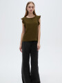 Blusa Mapa Verde Oliva