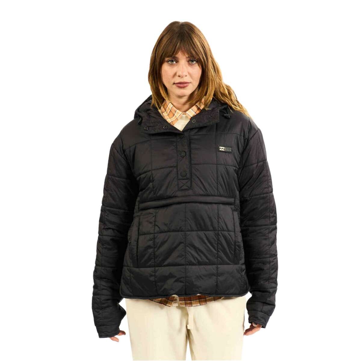 Campera Billabong Ride Puffer Anorak - Negro 