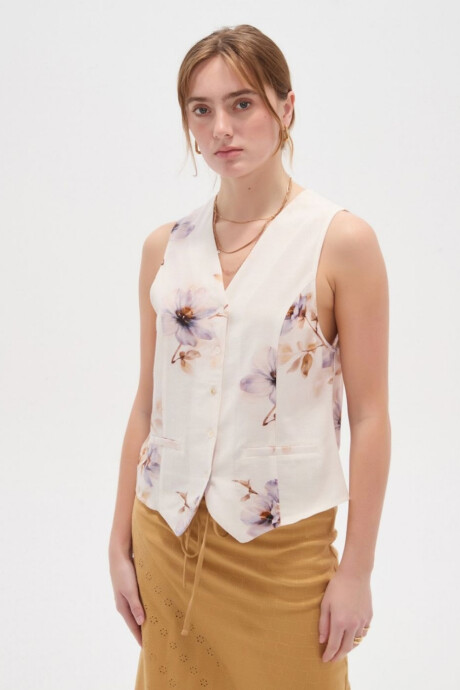 Chaleco Fiorenza Estampado 1