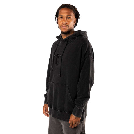 Abrigo Tiffosi Canguro Wash Unisex Negro