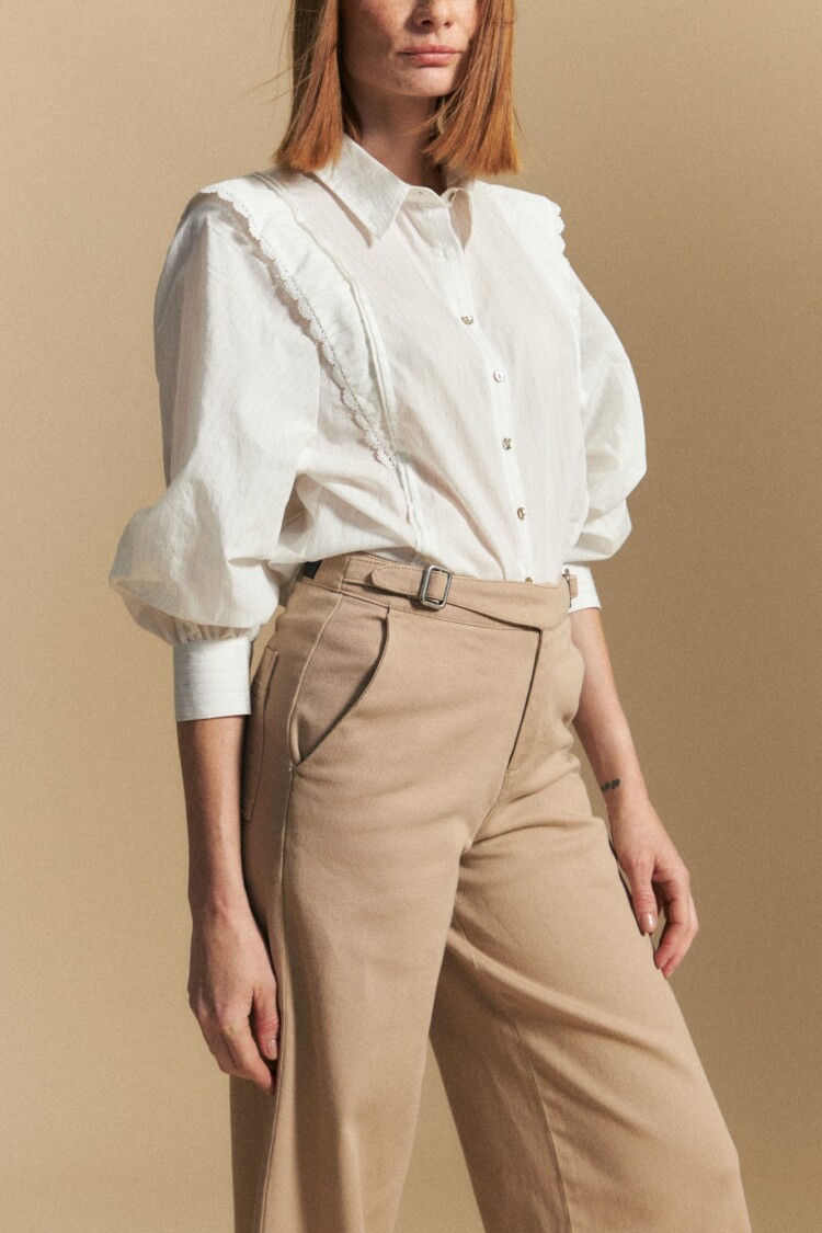 PANTALÓN LAUREL Beige Oscuro