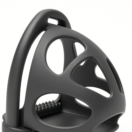 Estribo con Protector Plastico Negro