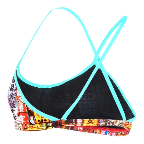 Phelps - Malla de Baño para Mujer Neon Tokio Collection Two Piece Top SW380999928 - Uv Upf 50+. 28. 001