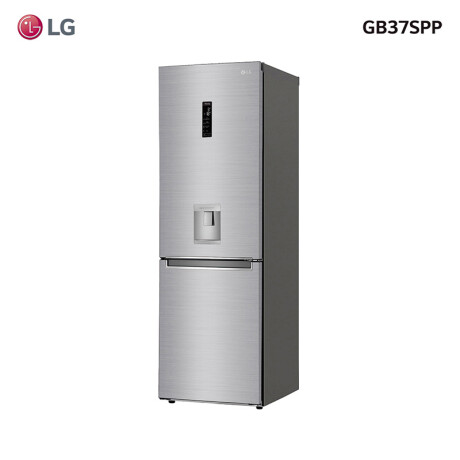 Heladera LG GB37SPP Inverter <br /> con Dispensador 336 Litros Gris Inox