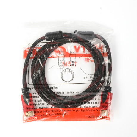 CABLE HDMI RECUBRIMIENTO RESISTENTE 1.5M CABLE HDMI RECUBRIMIENTO RESISTENTE 1.5M