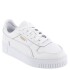 Championes de Mujer Puma Carina Street Blanco - Dorado