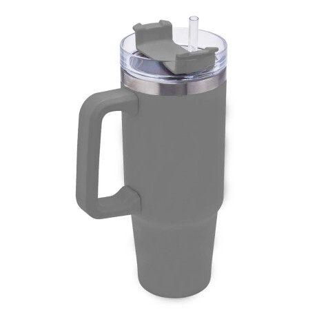 Taza Termo Jarra Térmica Viaje Acero Inox 1200Ml Frío Calor Gris