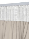 Cortina AUSTRA 1x140x175 terciopelo beige Cortina AUSTRA 1x140x175 terciopelo beige