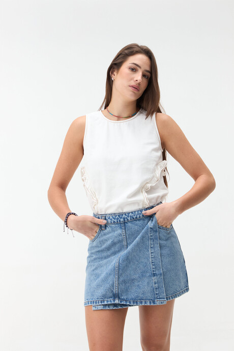 Falda Jen Azul