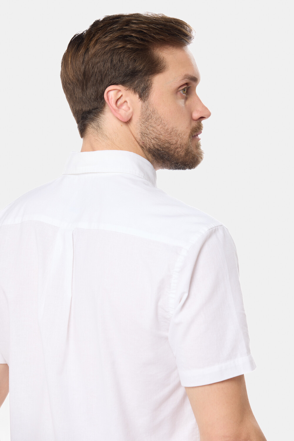 CAMISA DE LINO Blanco