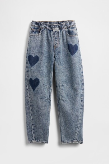 Jean Baggy Niña Medium Wash