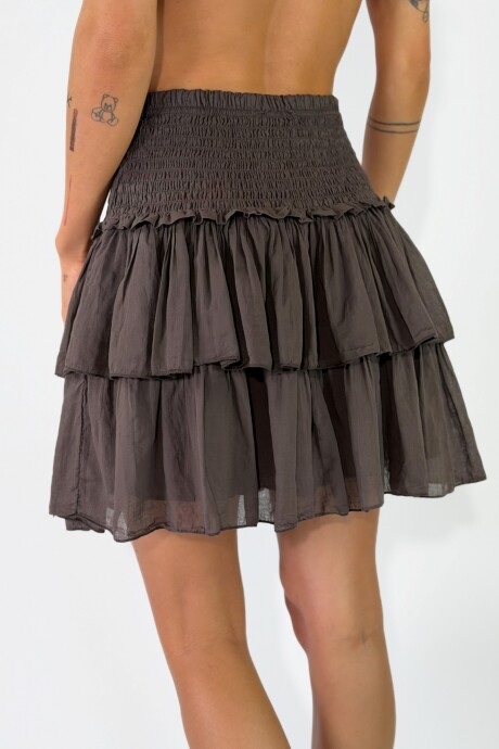 POLLERA MARLIN Chocolate