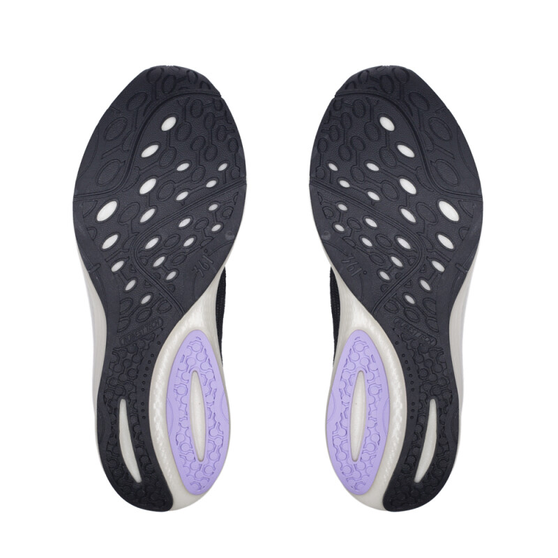 Zapatillas Running W Cushion Shoes Mujer Obsidian Black/lavender