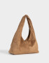 Saca Cartera Shopper Combinada - Marron Camel