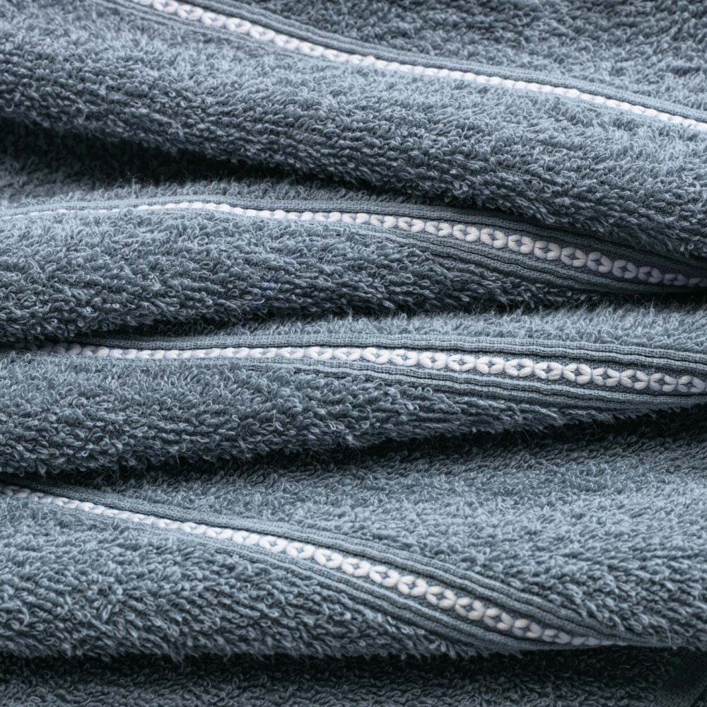 TOALLA DE BAÑO ALGODON AZUL STRISCIA