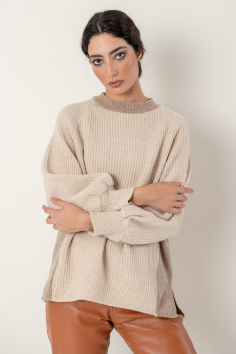 Buzo duo Beige